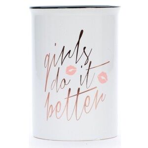 TRI-COASTAL DESIGN Makeup Brush Ceramic Holder